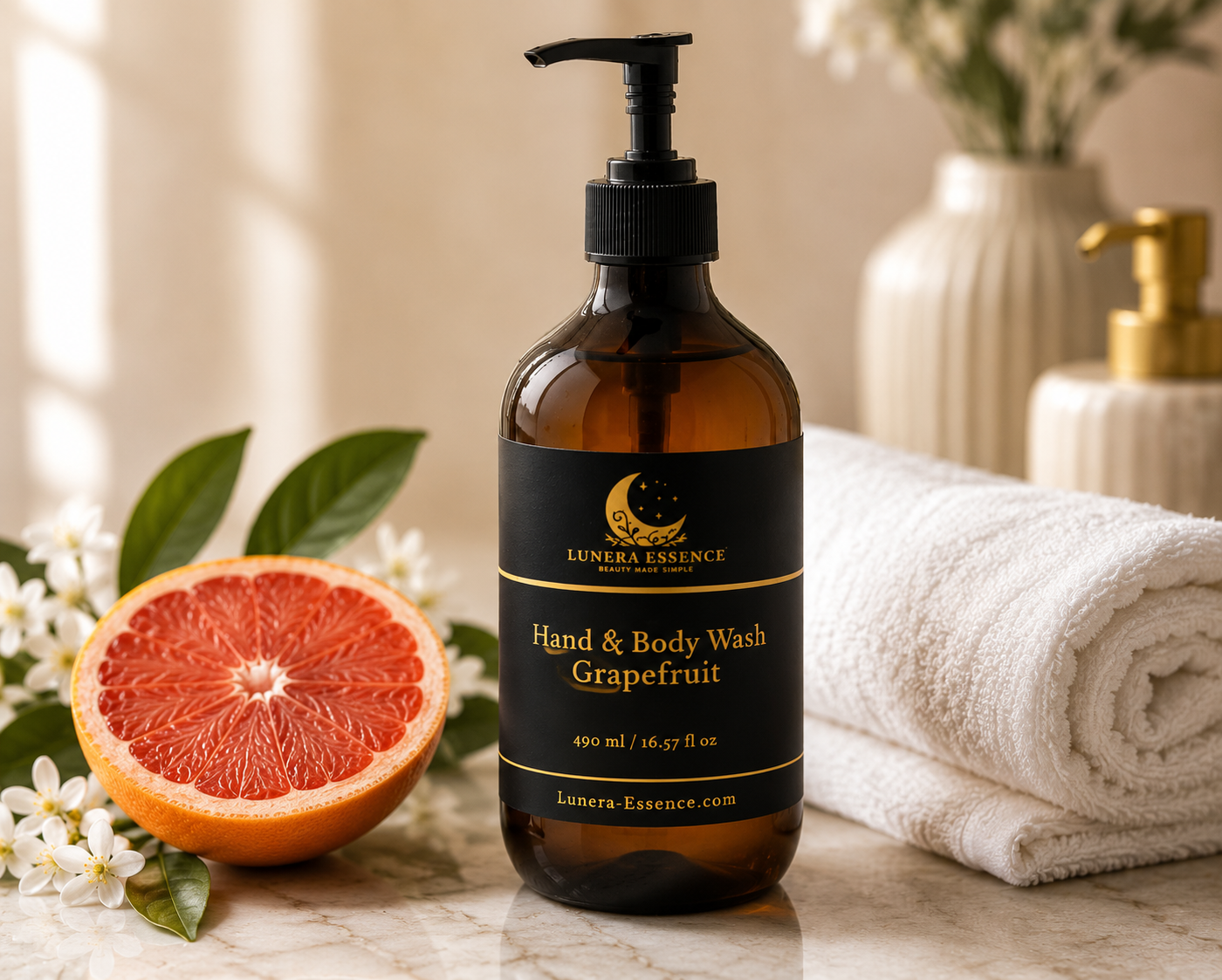 Hand & Body Wash, Grapefruit