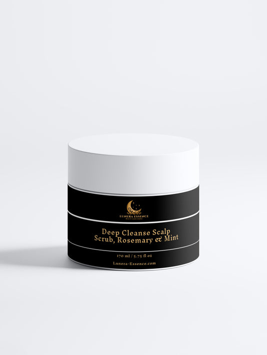 Deep Cleanse Scalp Scrub, Rosemary & Mint